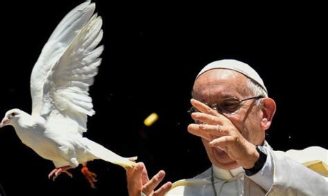 mensagem pela paz por papa francisco
